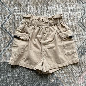 H&M Beige Cargo Shorts